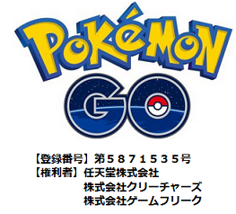 ＰｏＫｅＭｏＮ ＧＯの登録商標